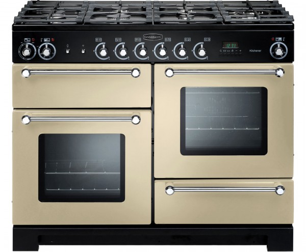 RANGEMASTER KCH110DFFCR-C 110CM KITCHENER DUAL FUEL CREAM