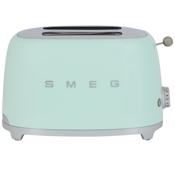 Smeg TSF01PGUK Pastel Green 2 Slice toaster