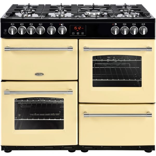 Belling 100DFT 100cm DUAL FUEL RANGE CREAM OR BLACK