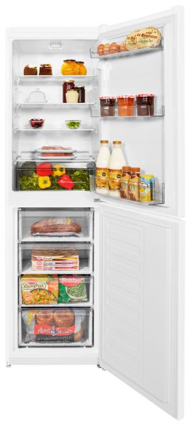 BEKO CSG3582W 55CM FRIDGE FREEZER WHITE STATIC