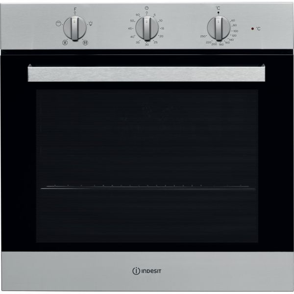 Indesit IFW6330IX 60cm Single Oven Stainles Steel
