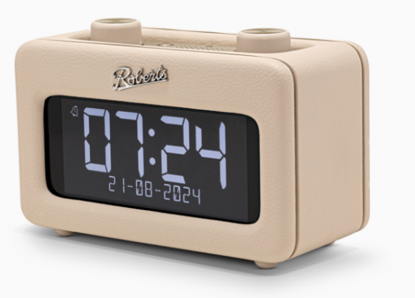 Roberts Rest Clock/Radio in Pastel Cream