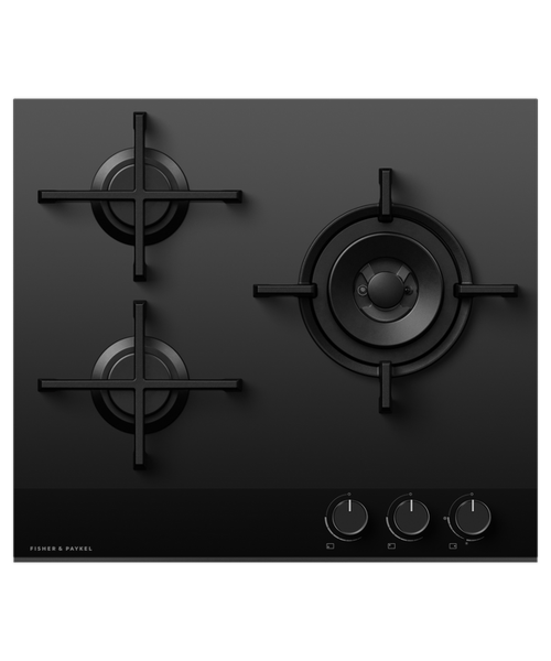 Fisher &amp; Paykel CG603DLPGB4 3 Burner Gas Hob
