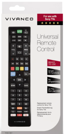 Vivanco 38017 Remote Control for Sony Televisions