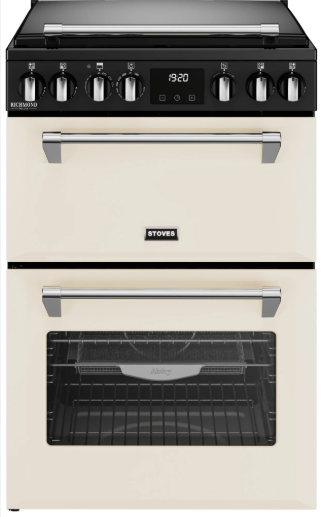 Stoves Richmond 60DF 60cm Dual Fuel cooker in Cream