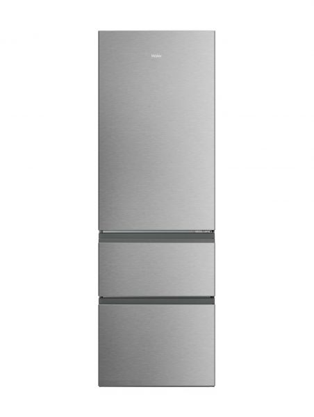 Haier HTR3618DNMM 595mm Fridge Freezer in Silver