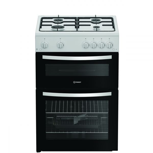Indesit ITG6GW 60cm Twin Cavity cooker