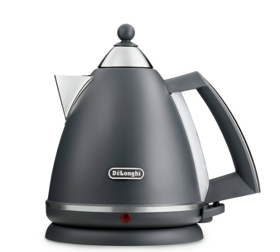 Delonghi KBX3016GY Argento Silva Cordless Kettle in Grey