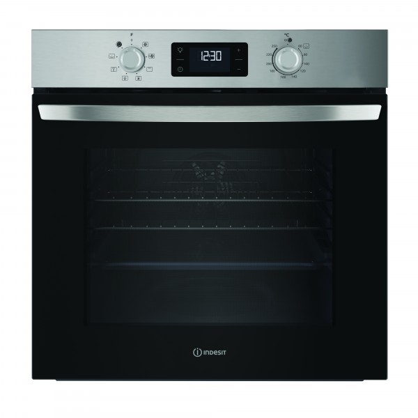Indesit IO253XUK Built in Inox Single oven