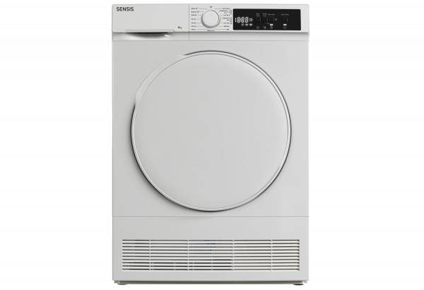 Sensis TDCF018BW 8kg Condenser Dryer in White
