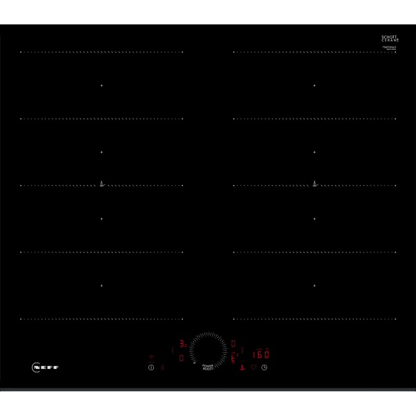 Neff T66FHX4L0 60cm Induction Hob in Black
