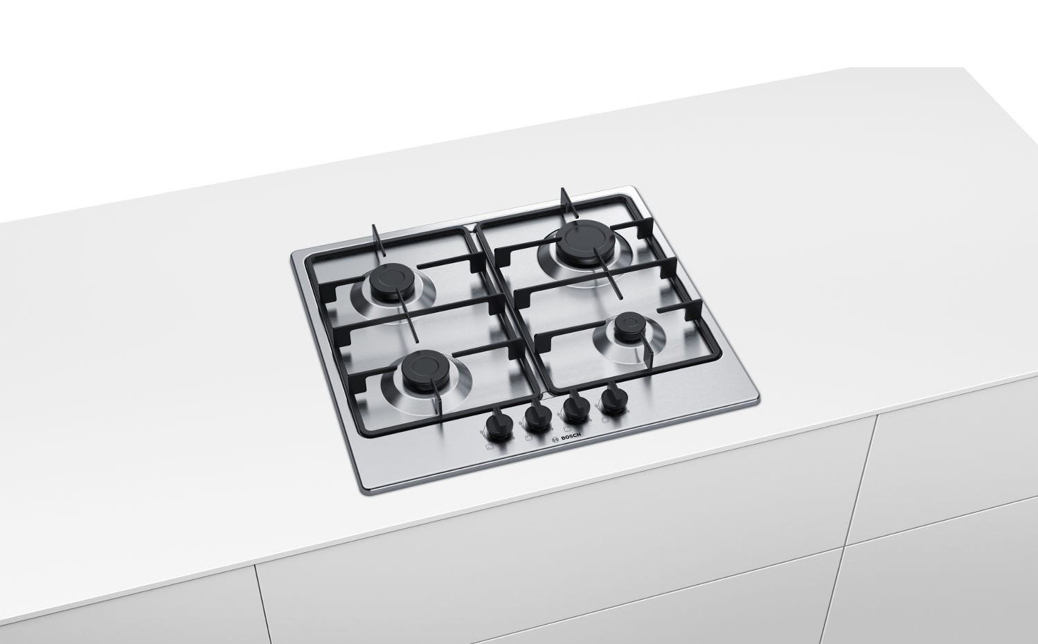 Bosch PGP6B5B60 Integrated Gas Hob Gas Hobs Builtin Cooking Lords Electrical Direct