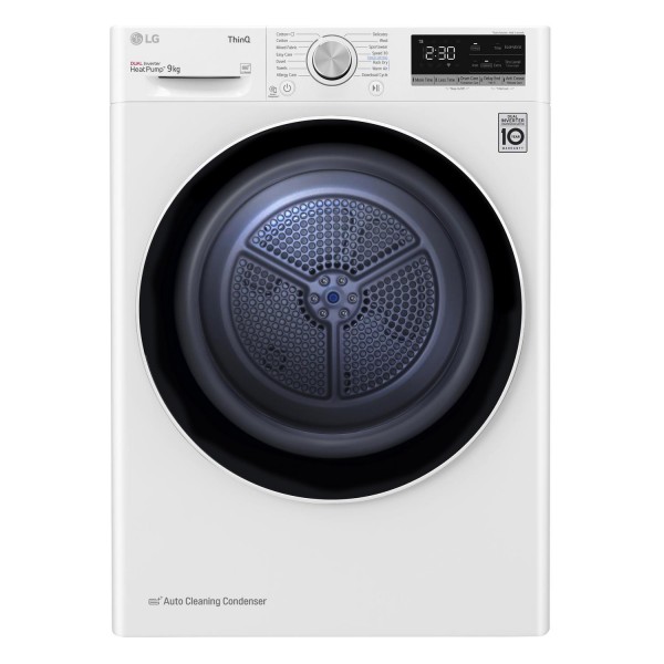 LG FDV709W 9kg Heat Pump dryer in White
