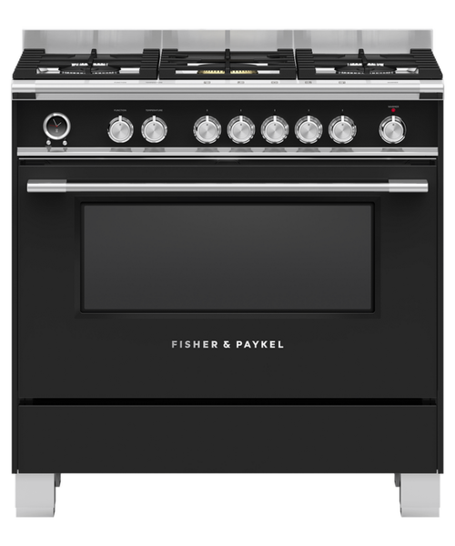 Fisher &amp; Paykel OR90SCG6B1 90cm Range Dual Fuel Cooker