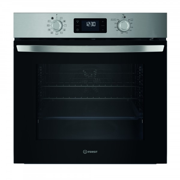 Indesit IO278P1XUK Built in Inox Single oven