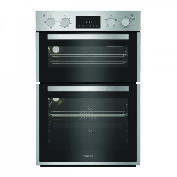 Hotpoint DIH10DIX Built in Inox double oven