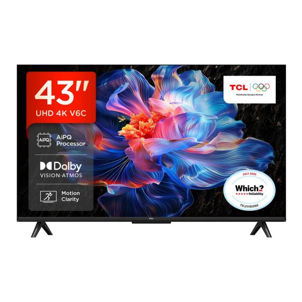 TCL 43V6C-UK 43" Direct LED 4K Television