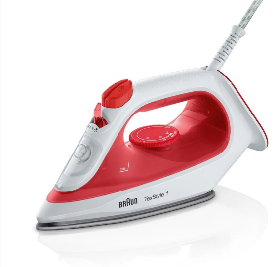 Braun BN1009 Red 1900w Steam Iron