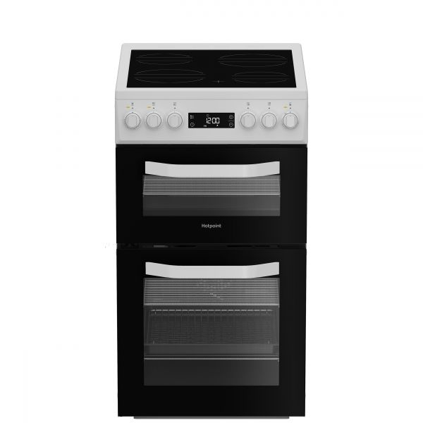 Hotpoint HDE5VDCW 50cm Electric Cooker