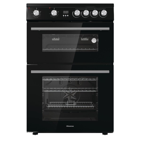 Hisense HDE3211BBUK 60cm Double Cooker