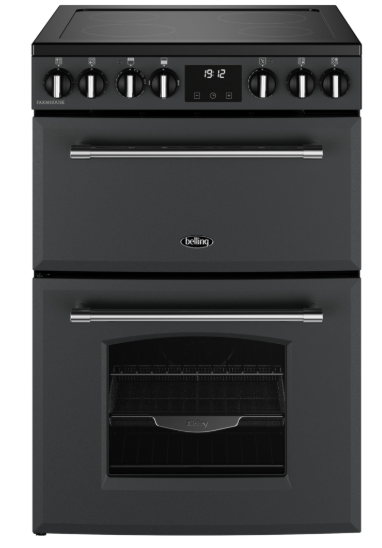 Belling Farmhouse 60cm Electric Range Cooker in Anthracite