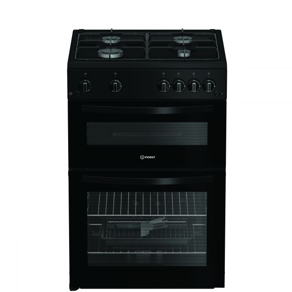 Indesit ITG6GB 60cm Twin Cavity cooker