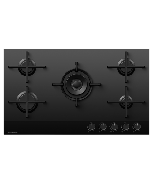 Fisher &amp; Paykel CG905DLPGB4 90cm 5 Burner Gas Hob