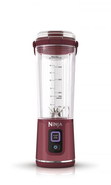 Ninja BC151UKCR Cordless Portable Blender in Cranberry