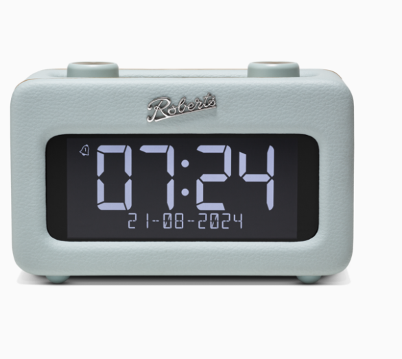 Roberts Rest Clock/Radio in Duck Egg