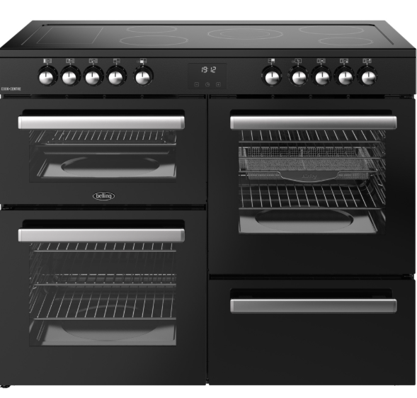 Belling COOKCENTRE 110cm Electric Cooker in Black