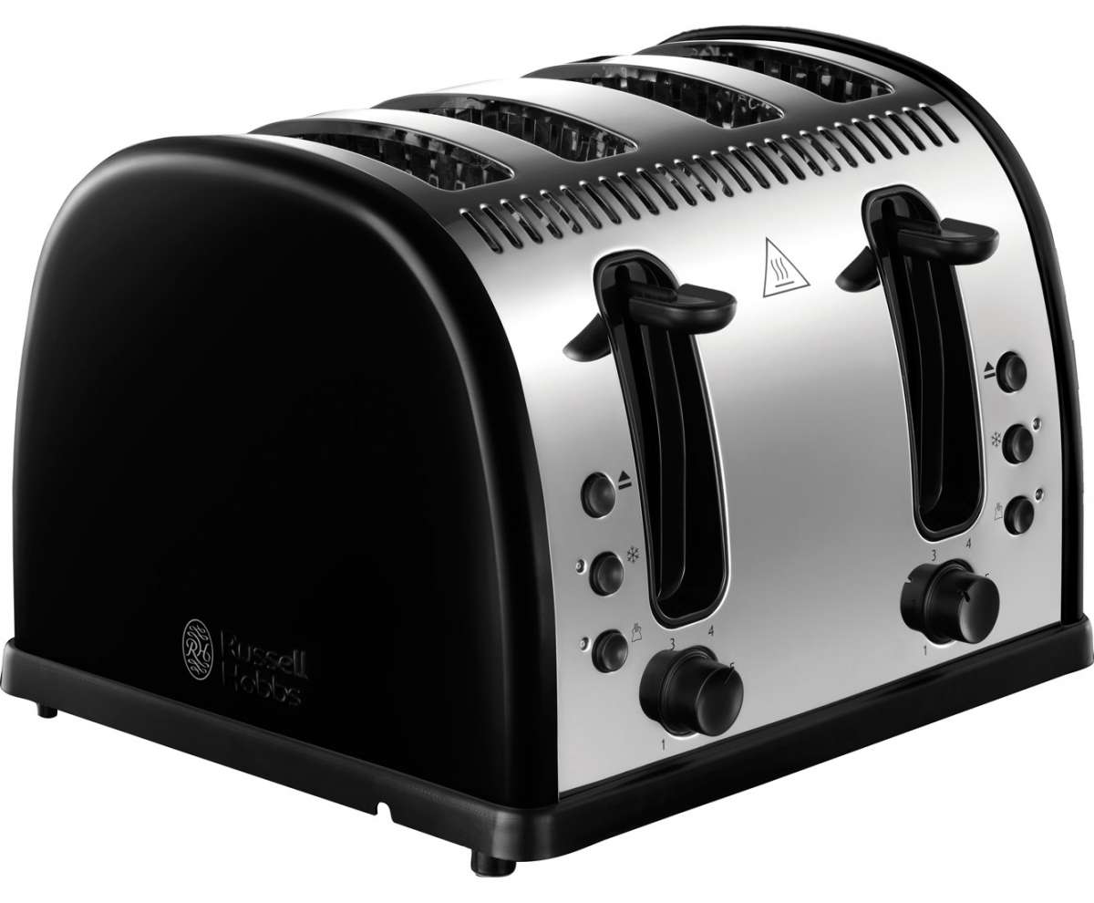 Russell Hobbs 21303 'Legacy' Collection 2 Slice Toaster in Black