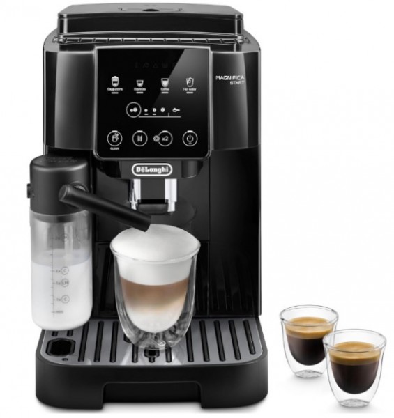 DeLonghi Magnifica Start Fully Automatic Bean to Cup Coffee Machine - Black | ECAM220.60.B