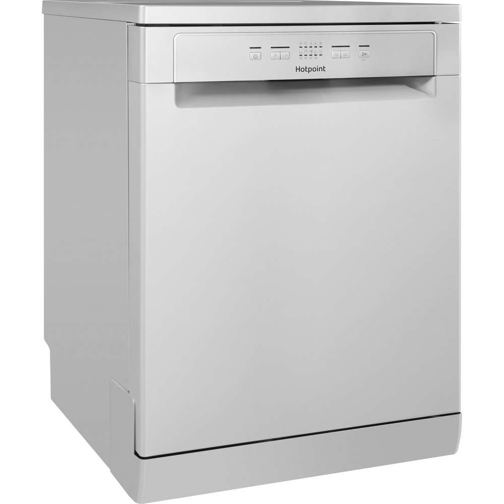 Hotpoint HFC2B19X 60cm Wide, Freestanding Dishwasher Silver Sherwoods