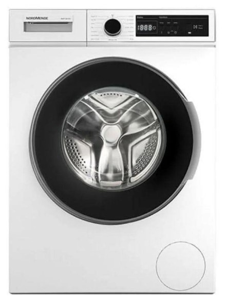 NordMende 8Kg Load, 1200 Spin Speed Washing Machine, White | WMA1280WH