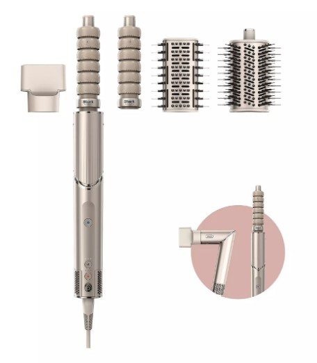 Shark FlexStyle 4-in-1 Air Styler &amp; Hair Dryer, Stone | HD436SLUK