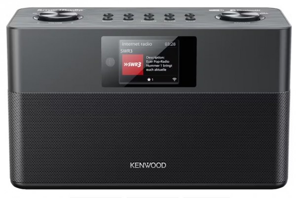 Kenwood Smart Internet Radio with Spotify, Black | CRST100SB