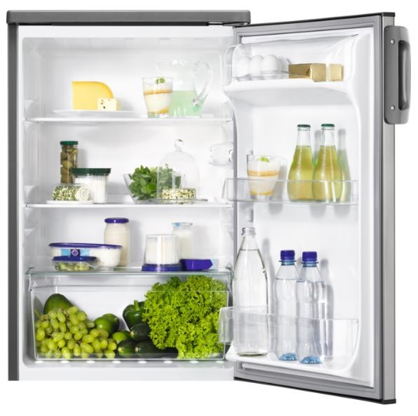 Zanussi ZRG16605XV Under Counter Larder Fridge Stainless Steel