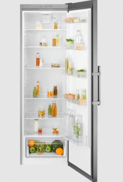 Electrolux Upright Larder Fridge, Stainless Steel | LRS3DE39X