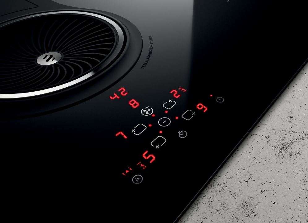 Elica 'One' Recirculating Induction Hob with Integrated Extraction