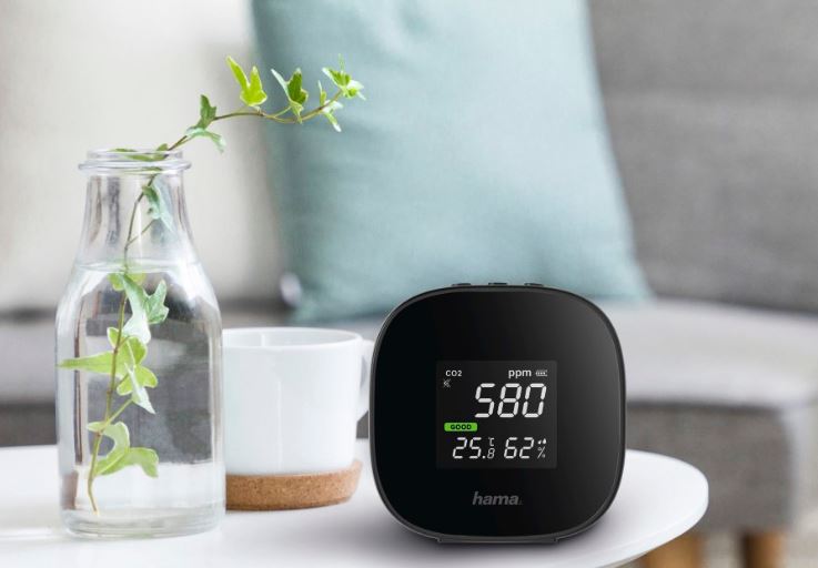 Hama Safe Air Quality Measuring Device, CO², Temperature, Humidity
