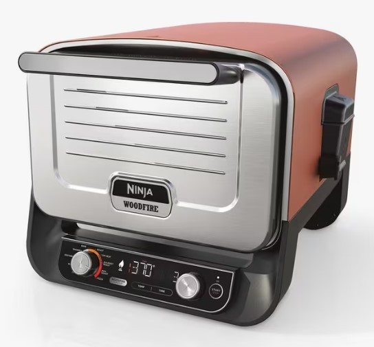 Ninja Woodfire Electric Outdoor Oven, Artisan Pizza Maker and BBQ Smoker | OO101UK