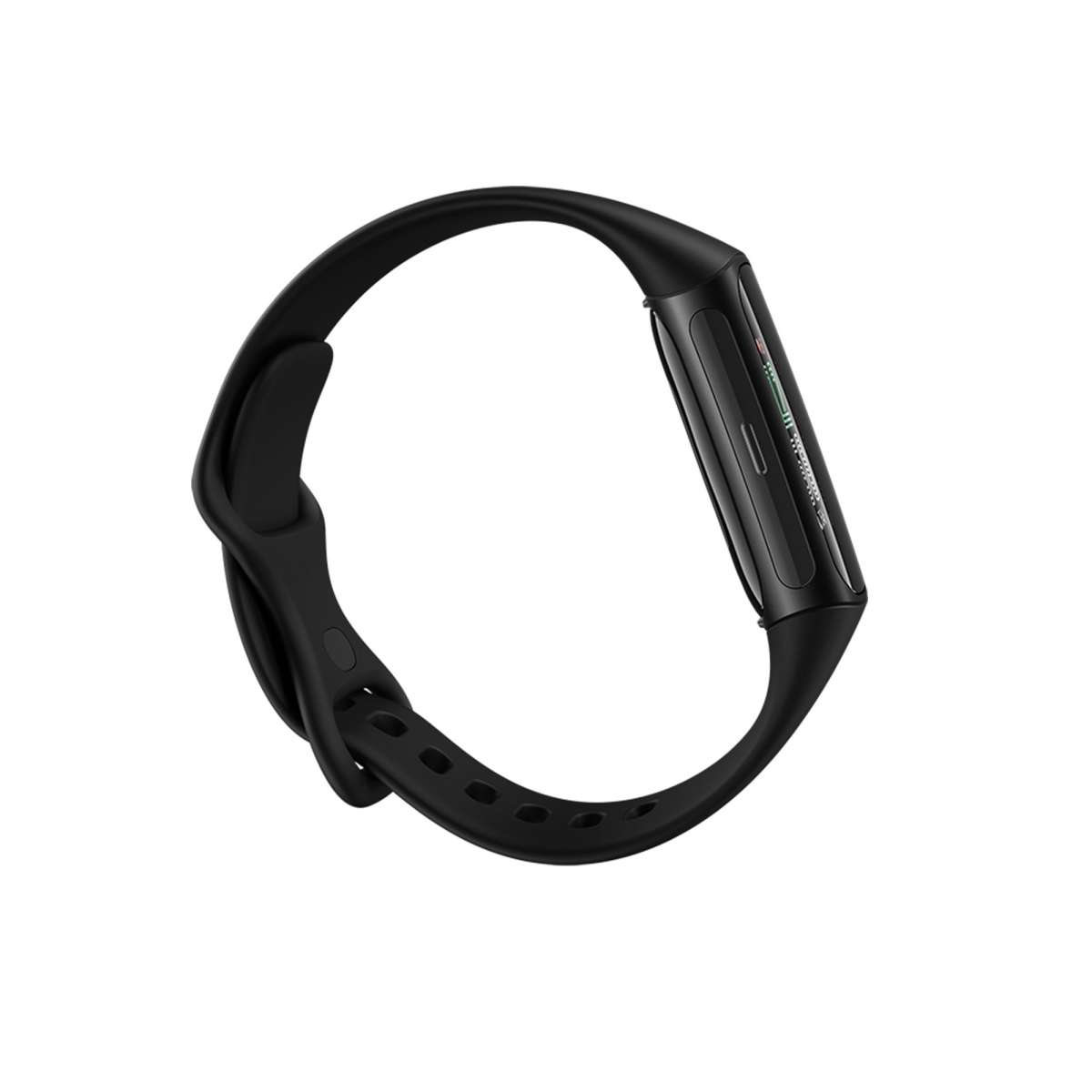 （美品）Fitbit Charge 6 Obsidian Black Google Fitbit Charge 6 - Obsidian / Black アルミニウム