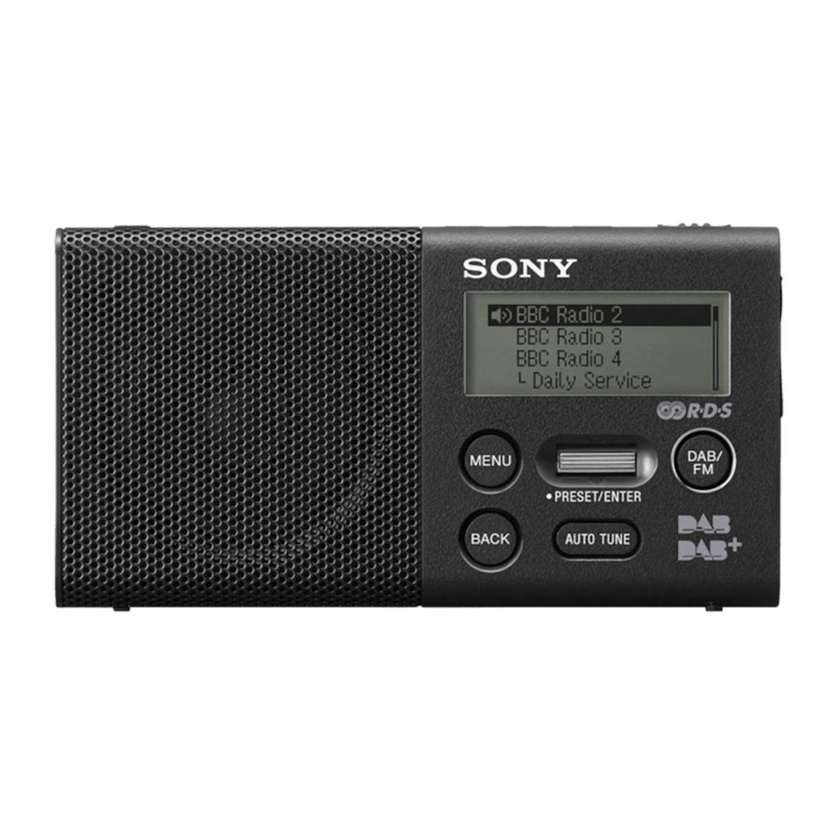 Sony XDRP1DBP Pocket DAB/DAB+Radio in Black Tekzone