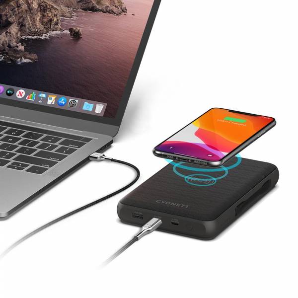 Chargeup Edge+ 27K USBC Wireless Laptop Power Bank Tekzone