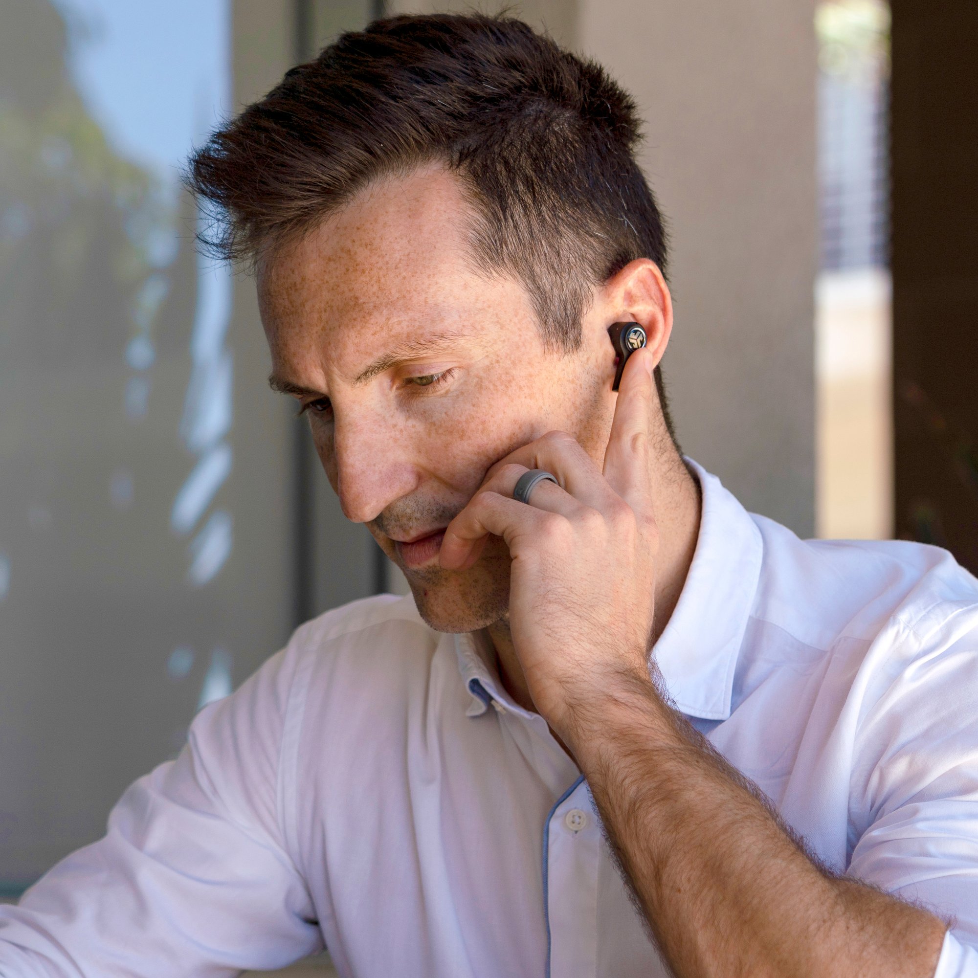 JLab JBuds Air Executive True Wireless Earbuds in Black Tekzone